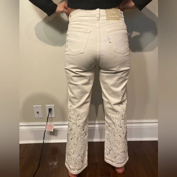 Embroidered Jeans - Picture 10 of 12